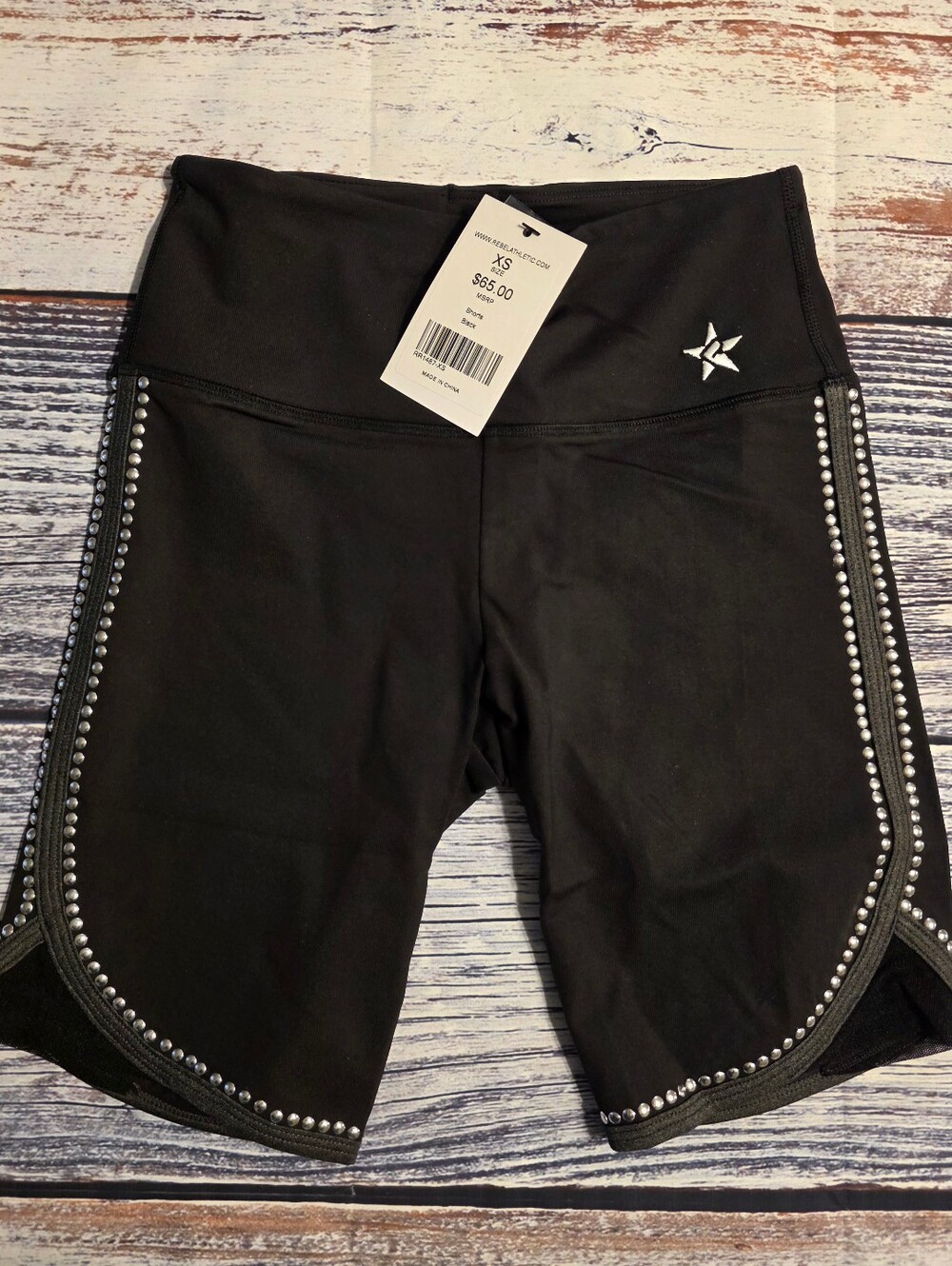 Rebel Athletic AXS High Rise Bike Shorts